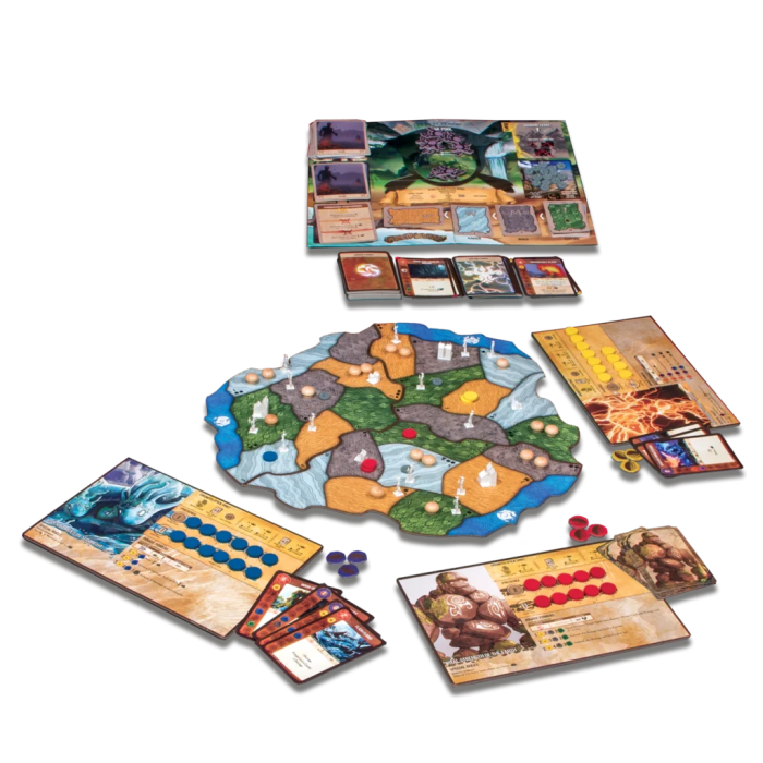 Cooperative board games