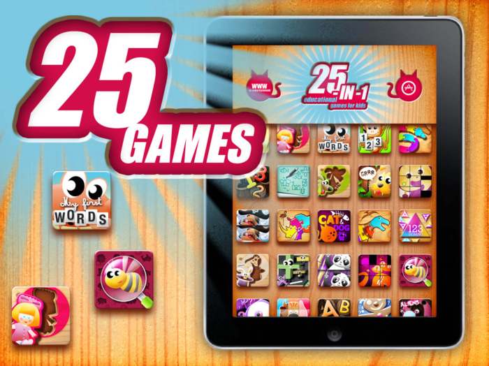 Educational games for kids